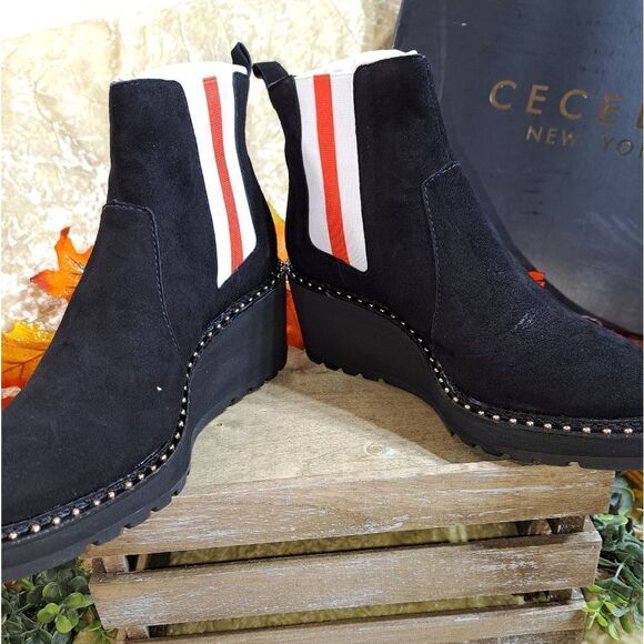 Cecelia Leather Gemma Ankle Studded  Boots several colors to choose from - Picture 8 of 16